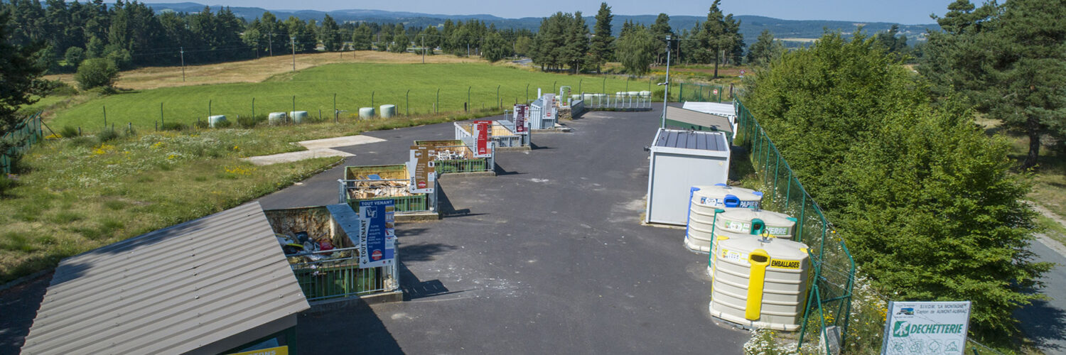 decheterie aumont aubrac - syndicat mixte la montagne