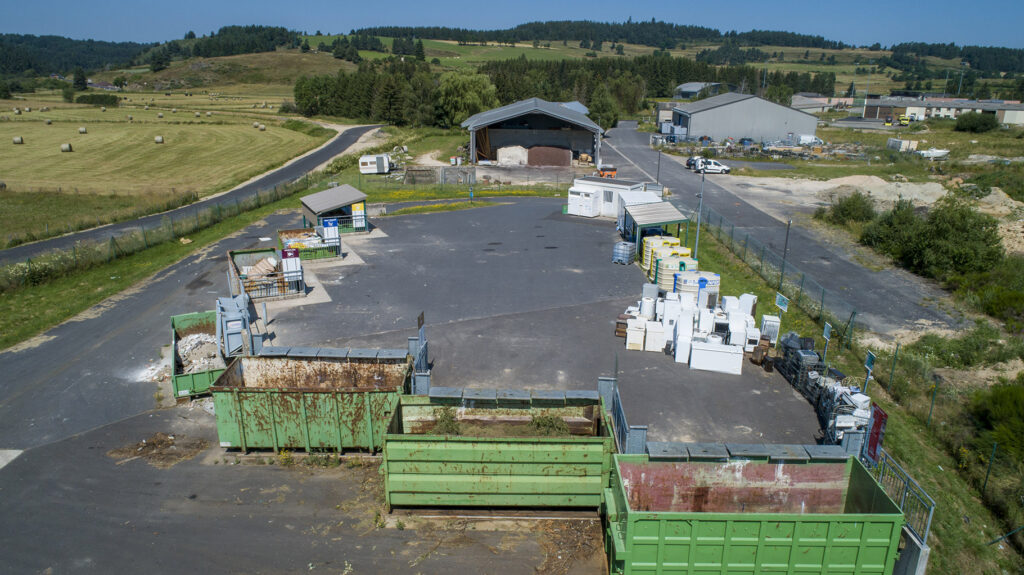 decheterie st alban sur limagnole - syndicat mixte la montagne